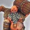 28mm/30mm Dwarf Reveller 1