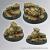 Ancient Ruins 50mm - Round Edge #4