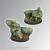 Spartan Ruins 40 mm Round Bases set2 (2)