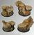 Spartan Ruins 40 mm round edge Bases set1