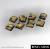 Egyptian Ruins Square Bases 20mm (5)