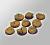 Royal Lions Ruins round Bases 25mm #1