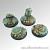 Spartan Ruins 40 mm round Bases set3