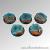 Straight from Hell 30mm round edge Bases (5)