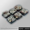 Templar Ruins 20mm square bases 1