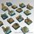 Forest 20mm Square Bases set 1